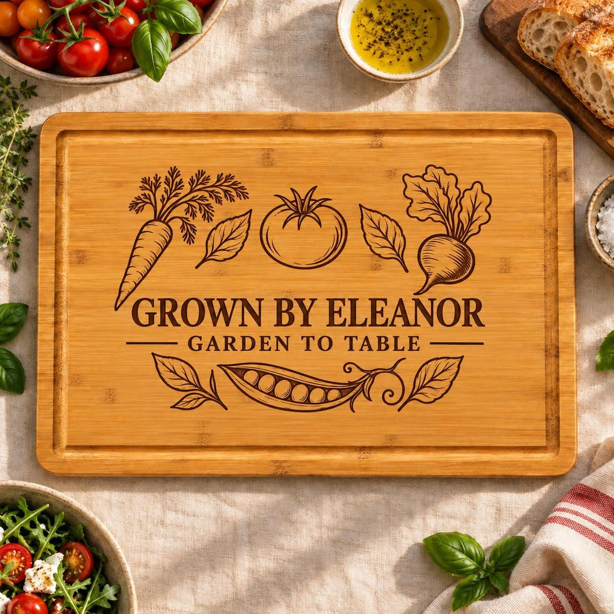 Vegetable Gardener Cutting Board product image 6