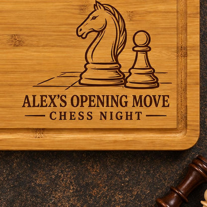 Chess Night Cutting Board product image 3