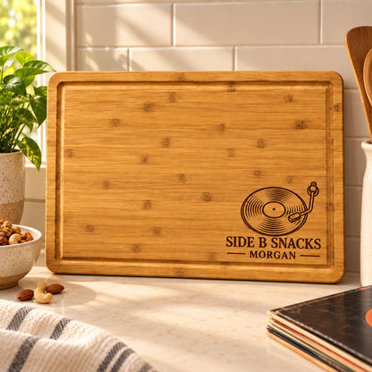 Vinyl Listening Night Cutting Board product image 5