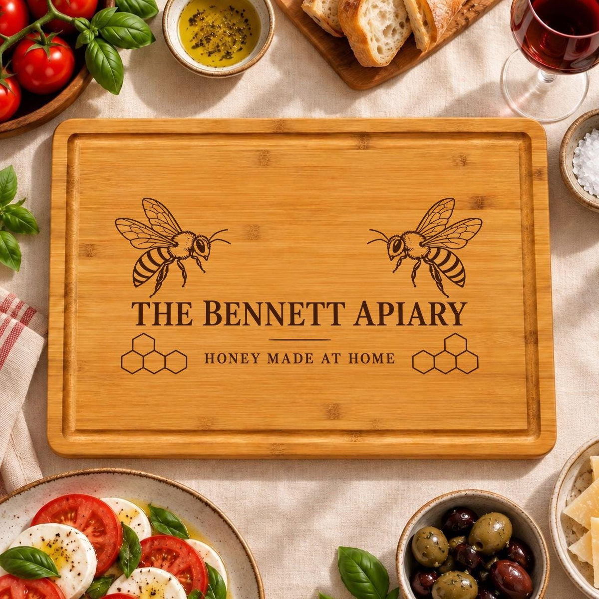 Backyard Beekeeper Cutting Board product image 5