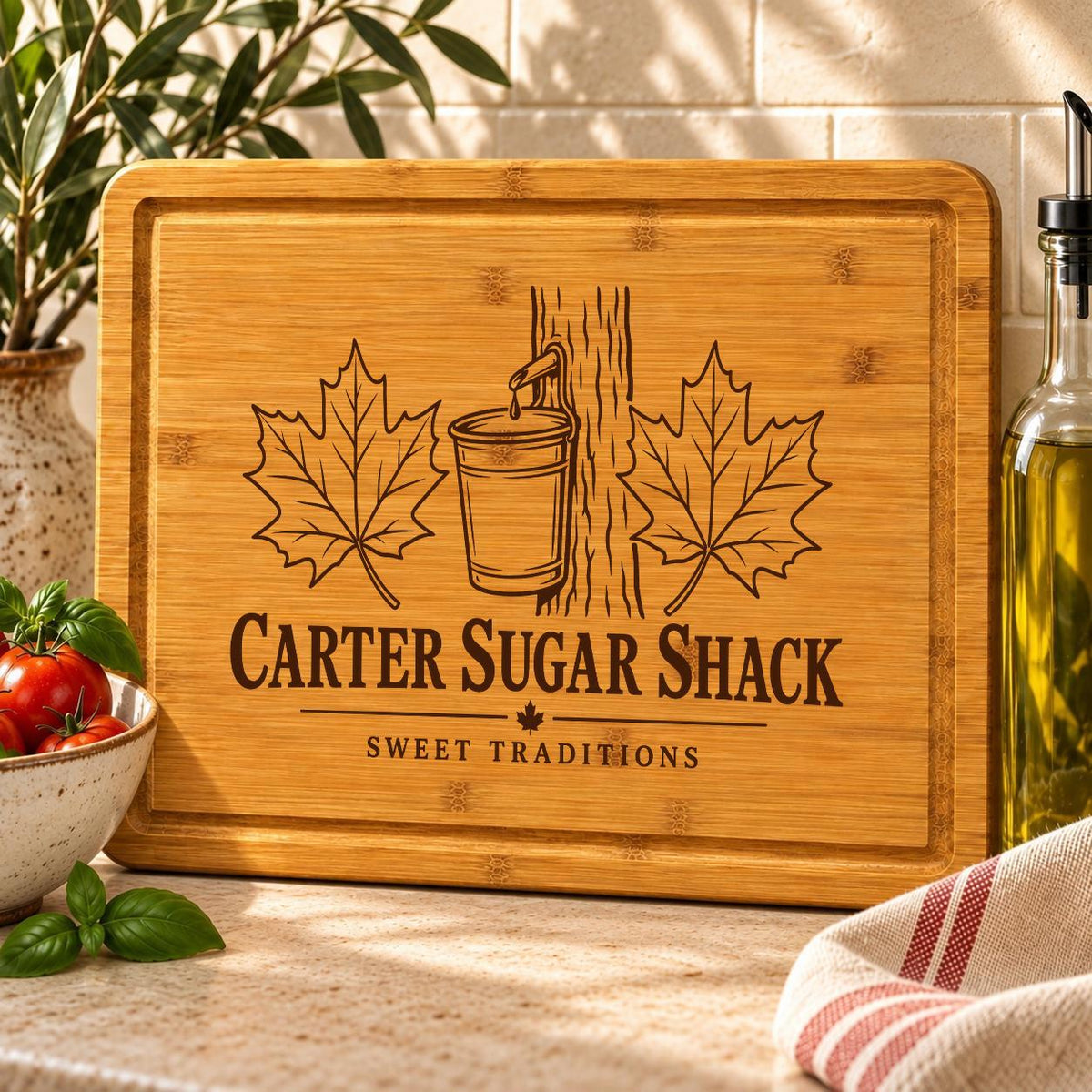 Maple Syrup Maker Cutting Board product image 4
