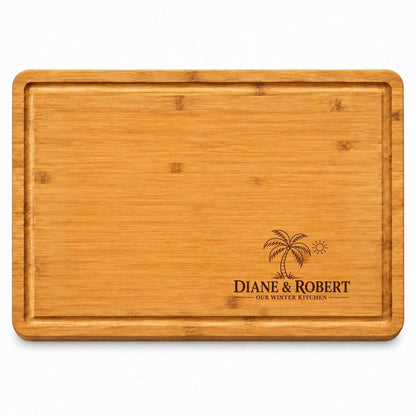 Snowbird Couple Cutting Board product image 2