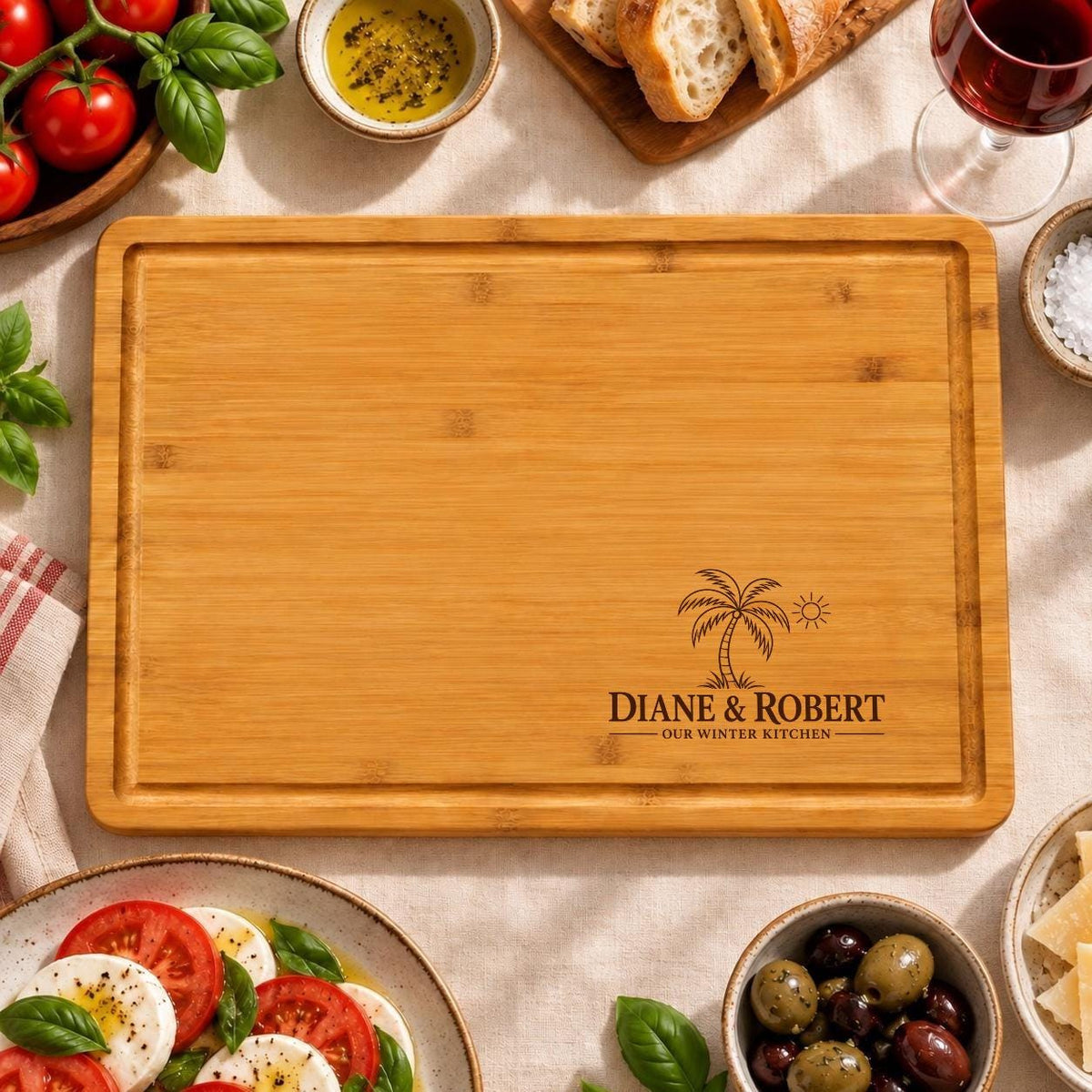 Snowbird Couple Cutting Board product image 5