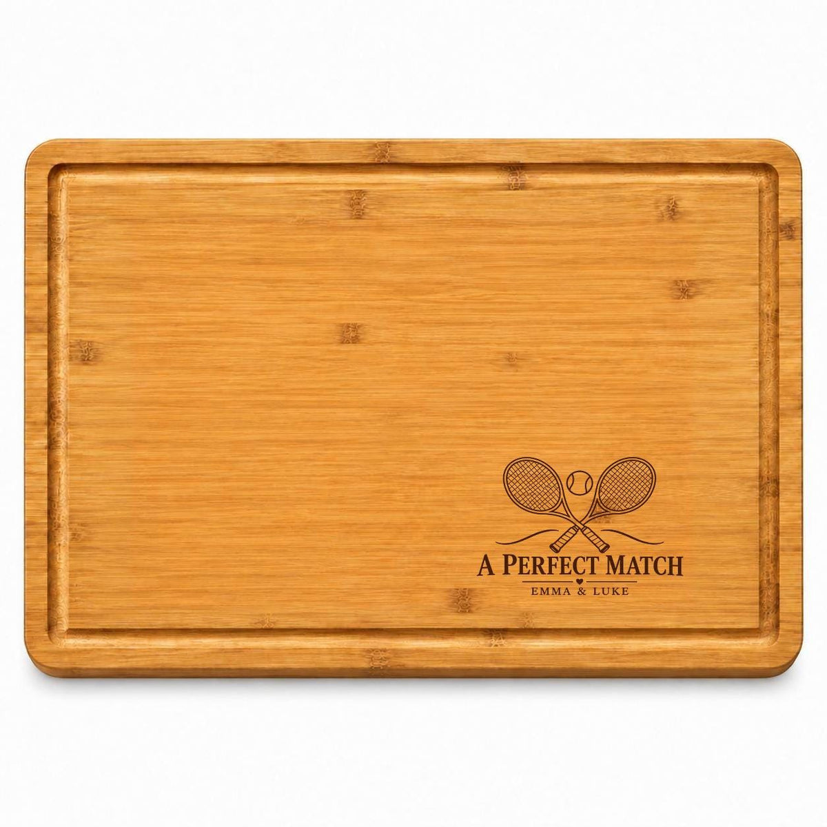 Tennis Doubles Partners Cutting Board product image 2