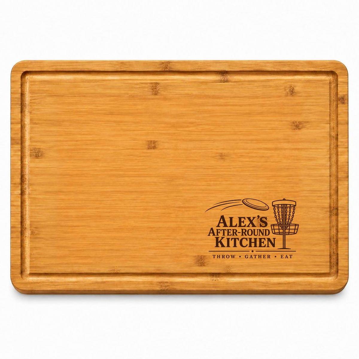 Disc Golf Enthusiast Cutting Board product image 2