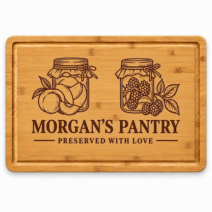 Home Canning Pantry Cutting Board product image 2