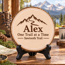 Hiking Wood Slice Gift