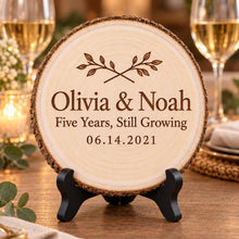 5th Anniversary Wood Slice