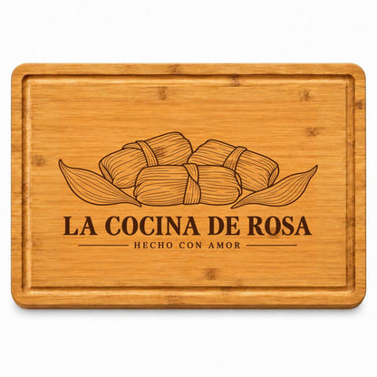 Tamale-Making Family Cutting Board product image 2