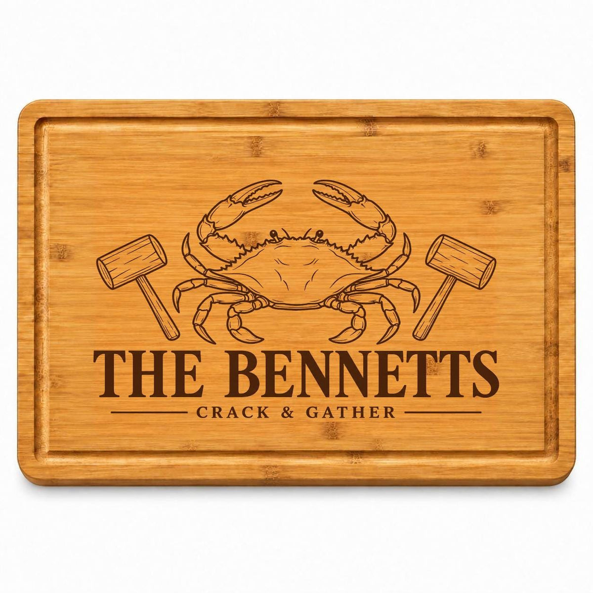 Coastal Crab Feast Cutting Board product image 2
