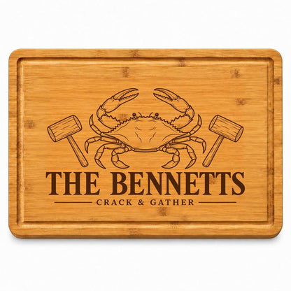 Coastal Crab Feast Cutting Board product image 2