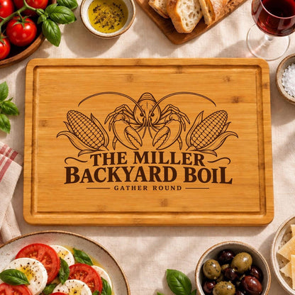 Cajun Crawfish Boil Host Cutting Board product image 5
