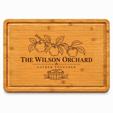 Apple Orchard Family Cutting Board