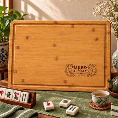 Mahjong Night Host Cutting Board