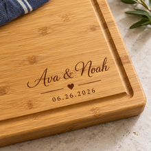 Personalized Bamboo Cutting Board