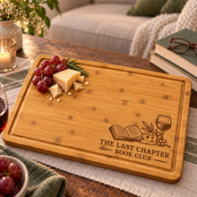 Personalized Book Club Host Compact Design Cutting Board