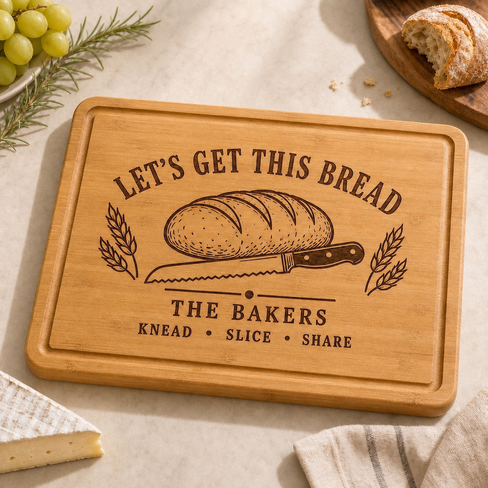Personalized Cheese & Charcuterie Board