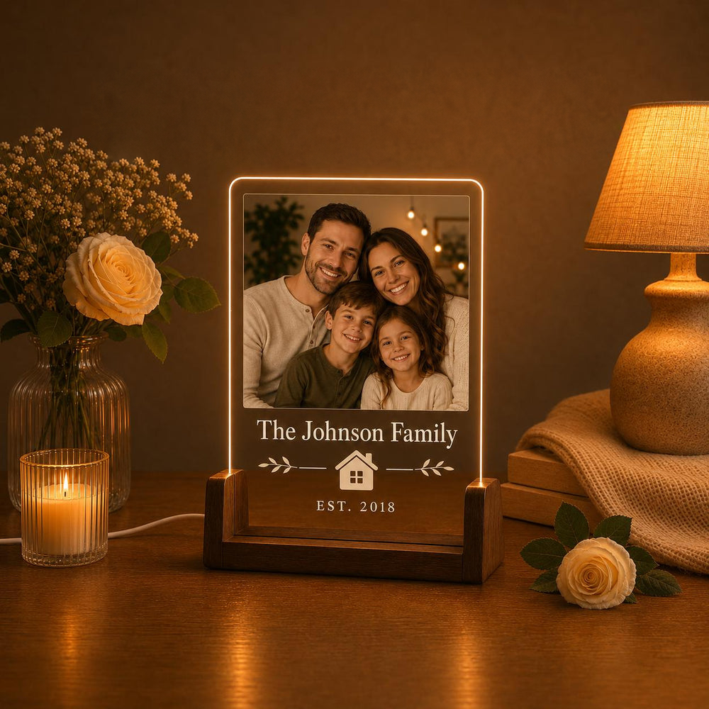 Family Photo Acrylic Plaque