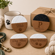 Pet Marble & Wood Coasters
