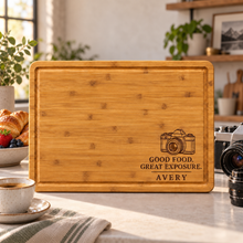 Photographer Kitchen Cutting Board