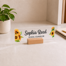 School Counselor Acrylic Nameplate