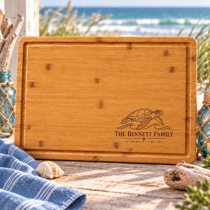 Sea Turtle Lover Cutting Board