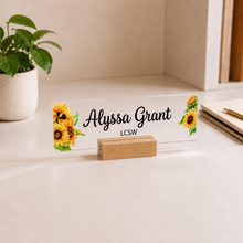 Social Worker Acrylic Nameplate