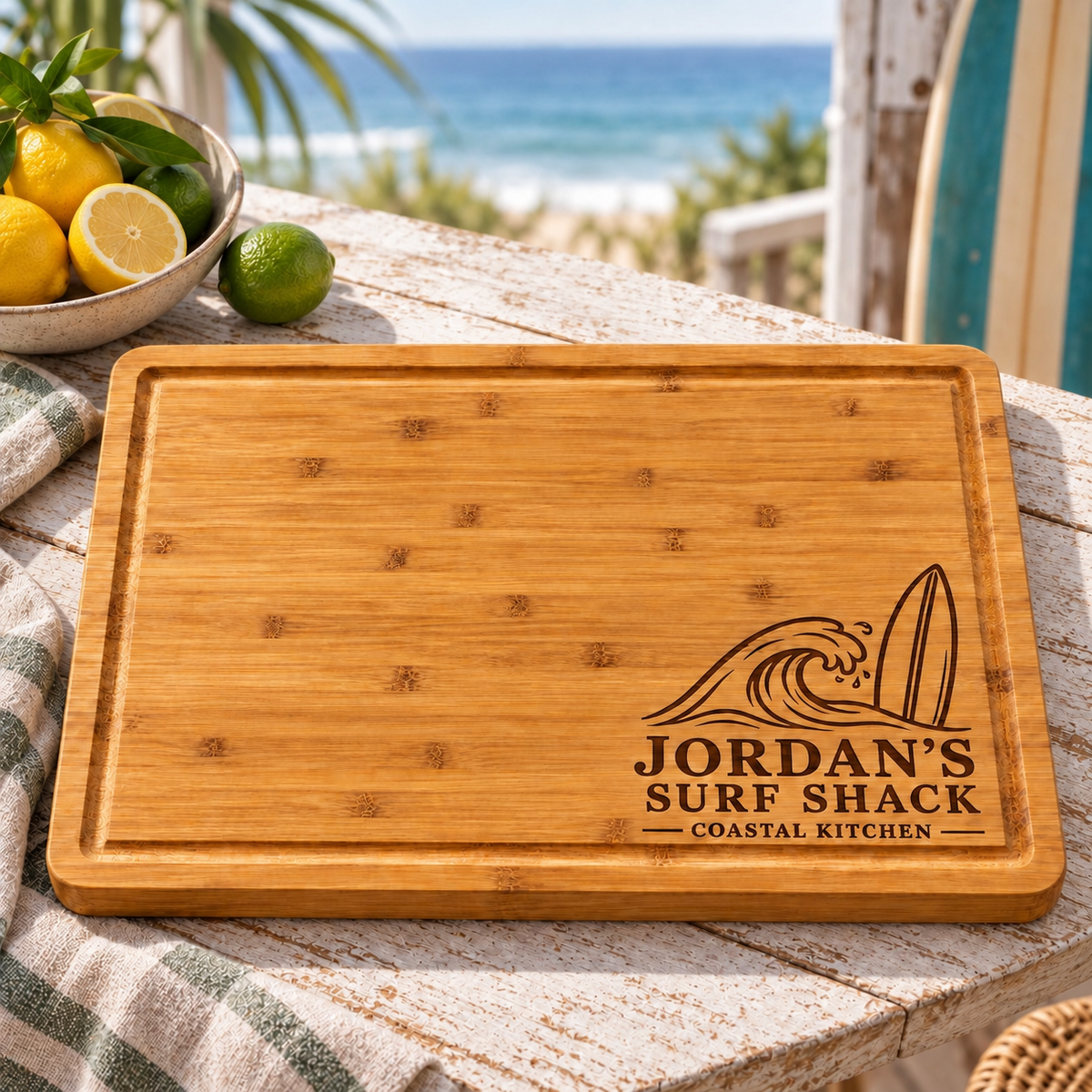 Surf Shack Cutting Board