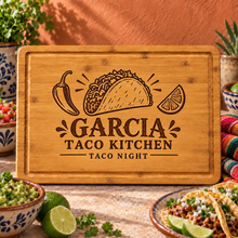 Taco Night Cutting Board