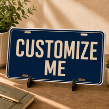 Upload Your Design License Plate