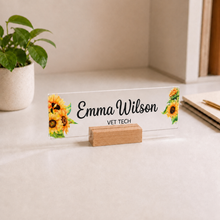 Vet Tech Acrylic Nameplate